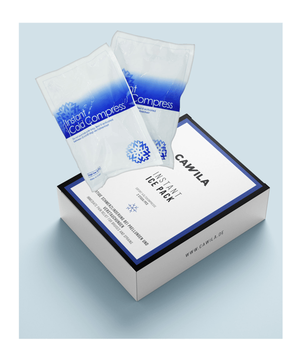 Cawila Instant ICE PACK 2 Stück 22 x 15cm - weiss