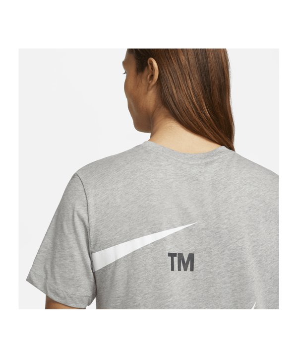 Nike Big Swoosh T-Shirt Grau F063 - grau