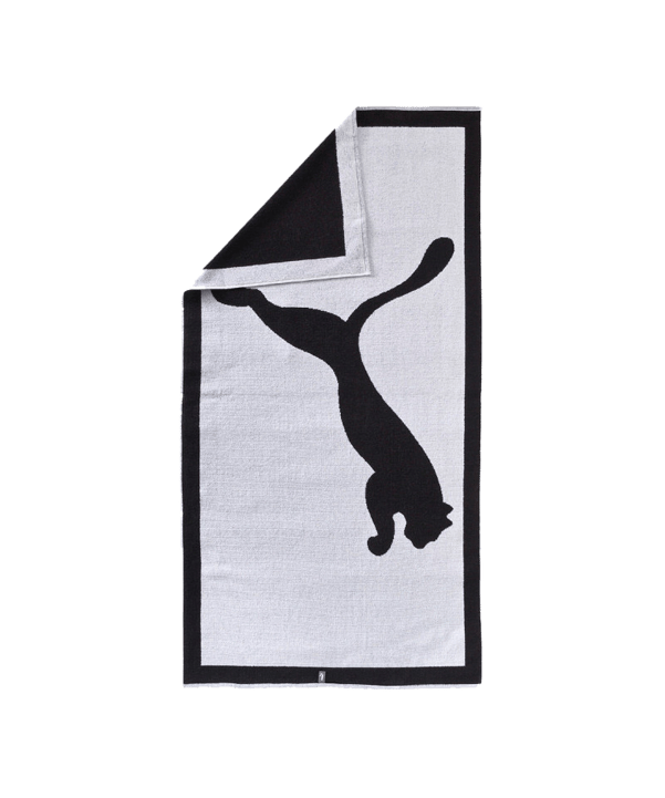 PUMA Essentials Elite Handtuch Schwarz Weiss F03