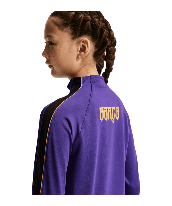 Nike FC Barcelona Strike Drilltop Bambini Viola C505 - lilla