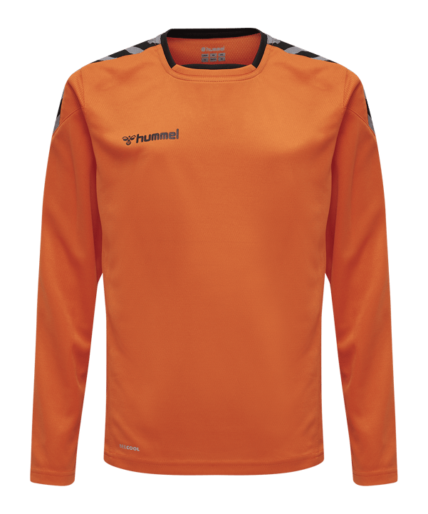 Hummel Authentic Poly Trikot langarm Kids F5006 - orange