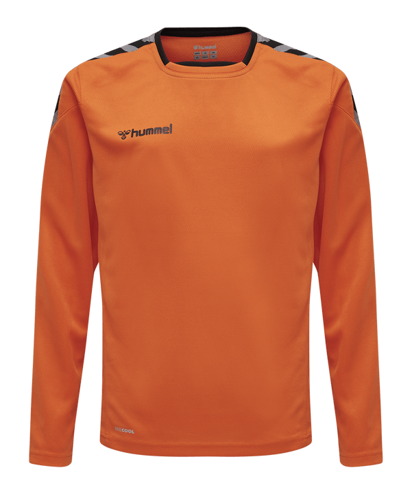 Hummel Authentic Poly Trikot langarm Kids F5006 - orange