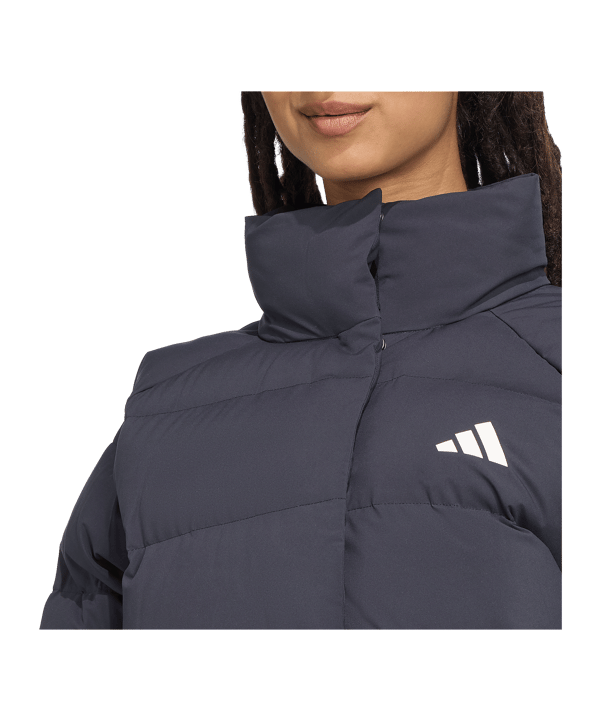 adidas Helionic Relaxed Down Jacke Damen Schwarz - schwarz