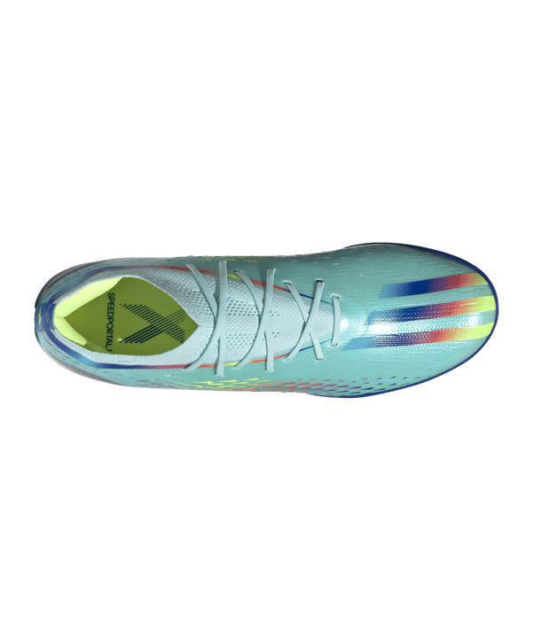 adidas X Speedportal.1 IN Al Rihla Türkis Blau - blau