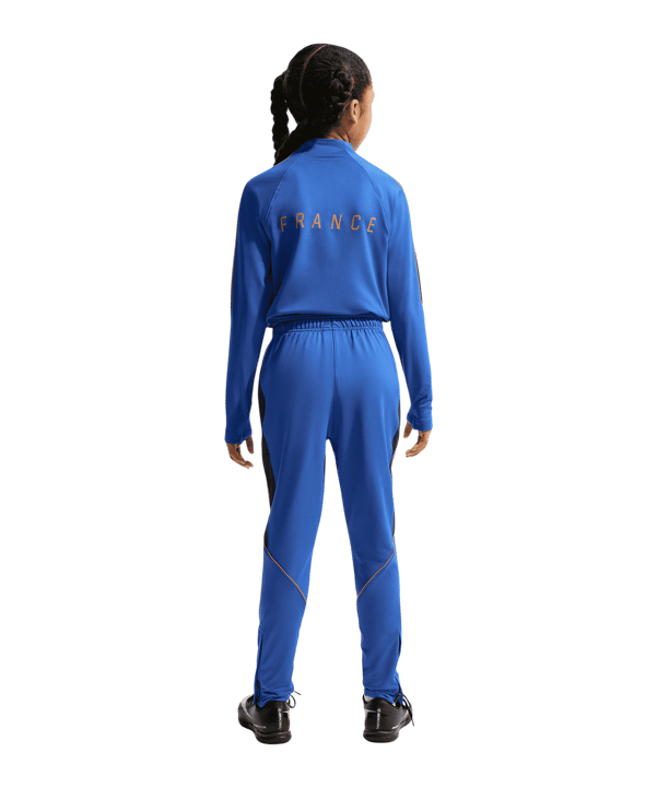 Nike FFF Frankreich Strike Drilltop Kids Blau F480 - blau