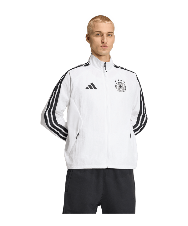 adidas DFB Germania Anthem Giacca Bianco - bianco
