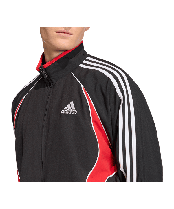 adidas Originals Teamgeist Jacke Schwarz - schwarz