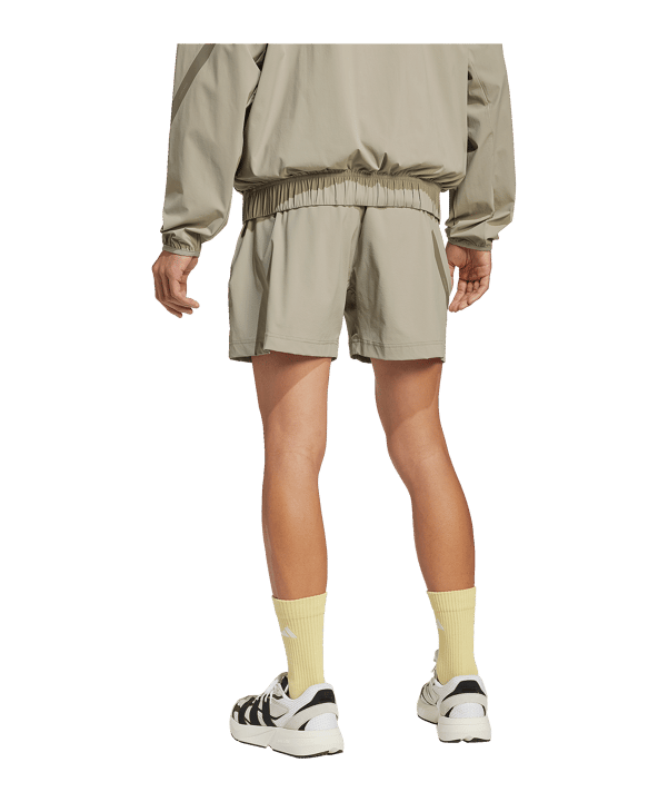 adidas Z.N.E. Woven Short Beige - beige