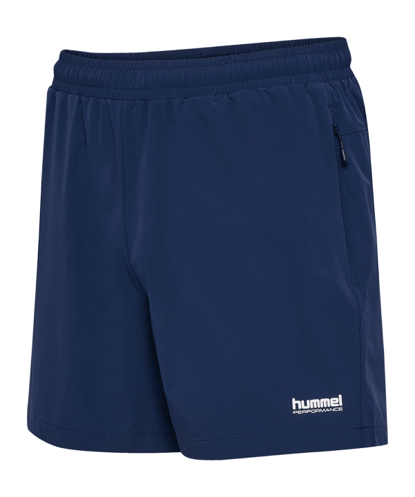 hummel Pulse Pantaloncini Blu C7459 - blu