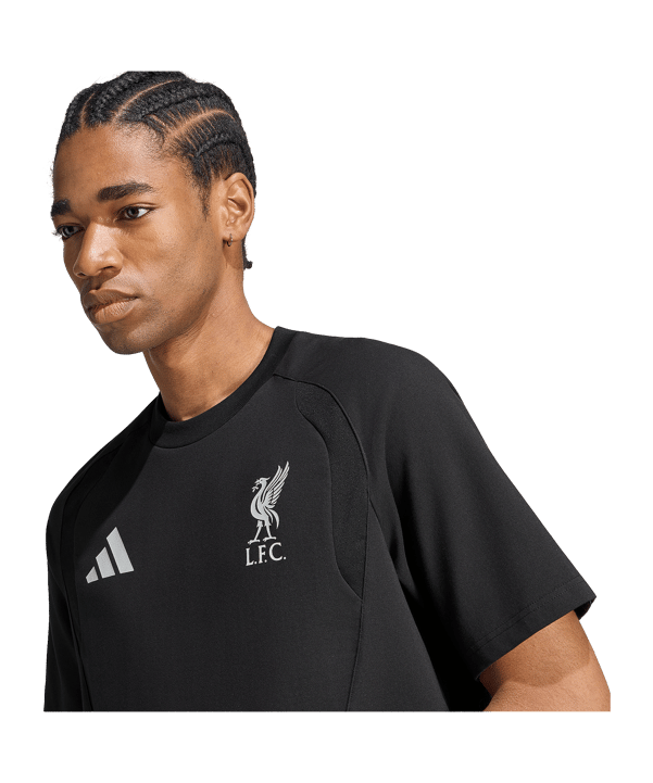 adidas FC Liverpool Tiro Travel T-shirt Nero - nero