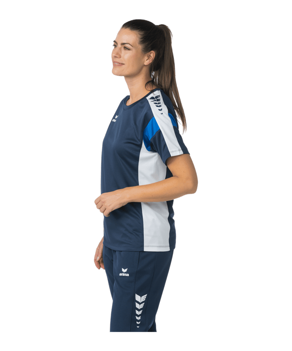 Erima Celebrate 125 Function T-Shirt Damen Blau - blau