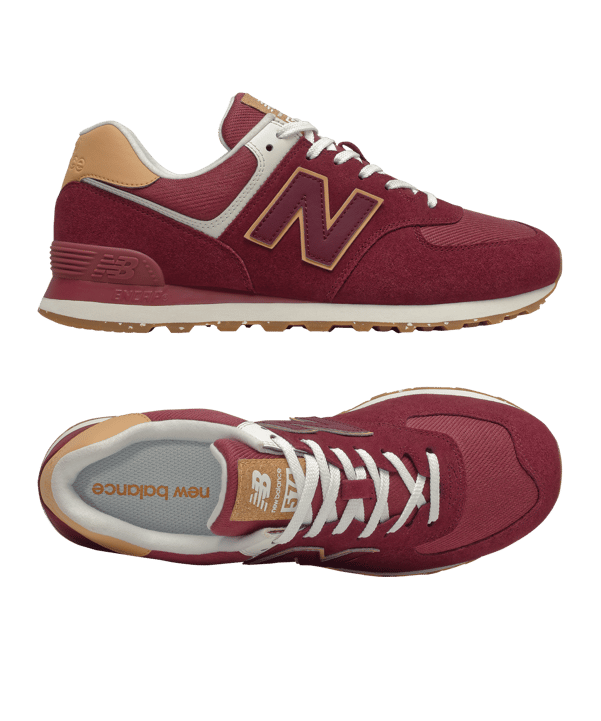 New Balance 574 Rot FAD2 - rot