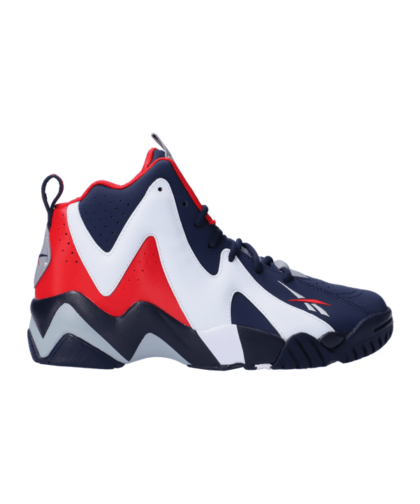 Reebok Kamikaze II High Blau Weiss Rot - blau