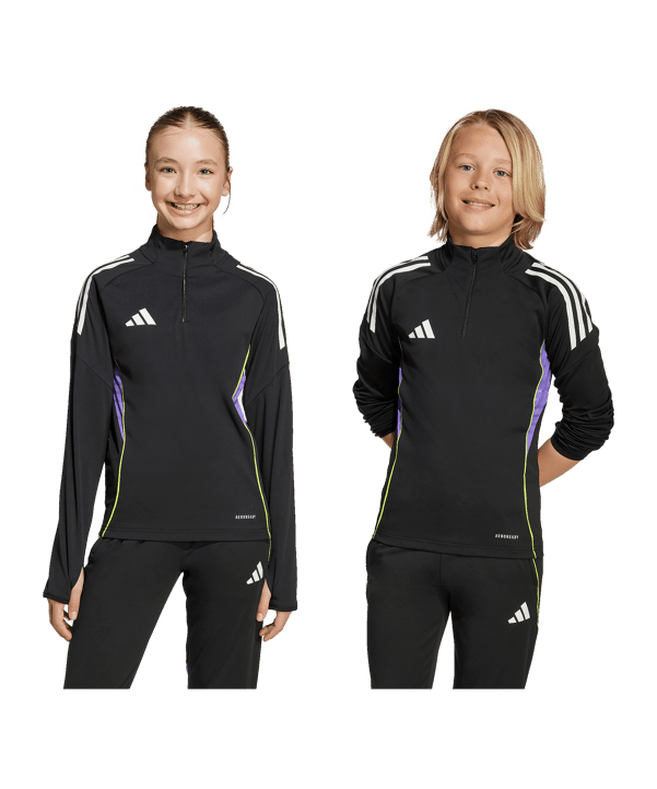 adidas Tiro 25 Competition Training Sweatshirt Kids Schwarz - schwarz