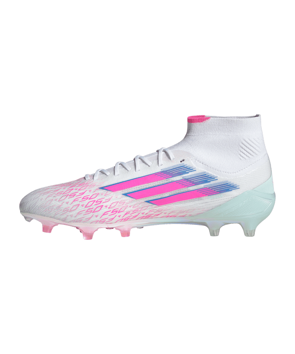 adidas F50 Sparkfusion Elite Mid FG/AG Trinity Rodman Weiß - weiss