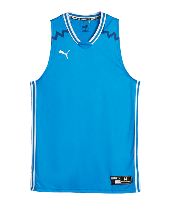 PUMA Hoops Team Game Trikot Kids Blau F07 - blau