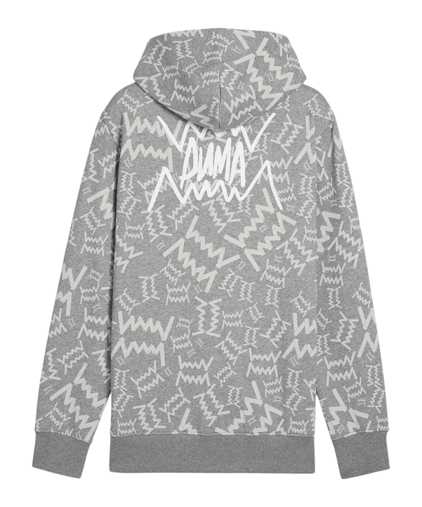 PUMA Teamjaws Post Game Hoody Grau F03 - grau