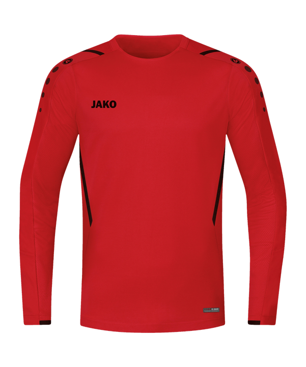 JAKO Challenge Sweatshirt Kids Rot Schwarz F101 - rot