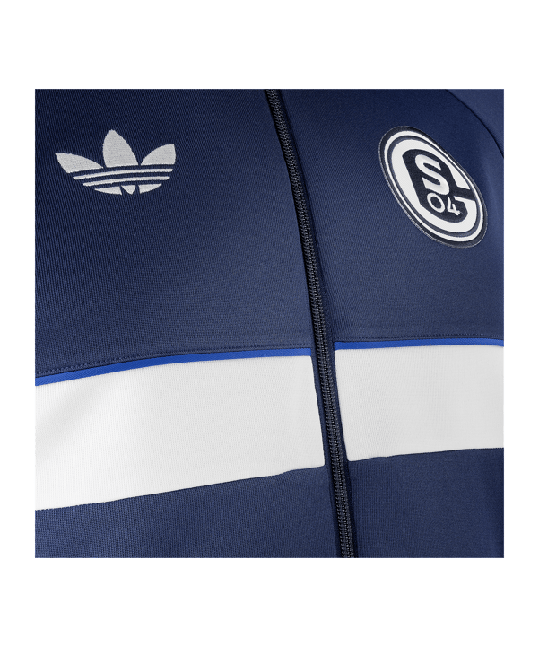 adidas Originals FC Schalke 04 Track Jas Blauw - blauw
