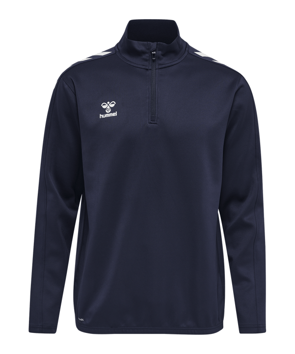Hummel hmlCORE XK HalfZip Sweatshirt Blau F7026 - blau
