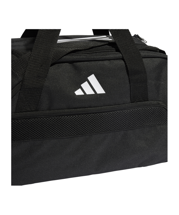 adidas Tiro League Duffel Bag Gr. S Schwarz - schwarz