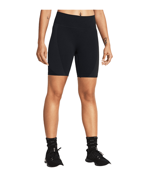 Under Armour Elite Seamless Short Damen Schwarz - schwarz