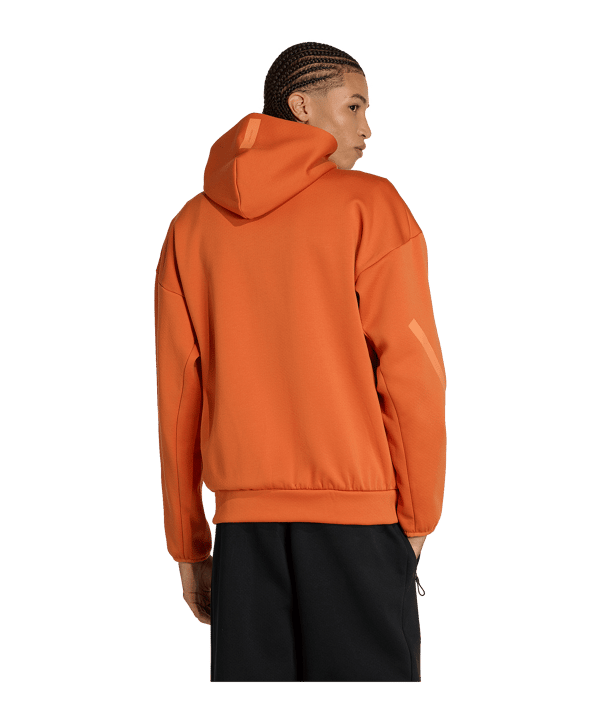 adidas Z.N.E Track Kapuzenjacke Orange - orange