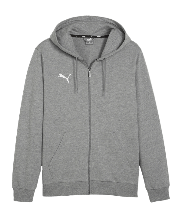 PUMA teamGOAL Casuals Kapuzenjacke Grau F33 - grau