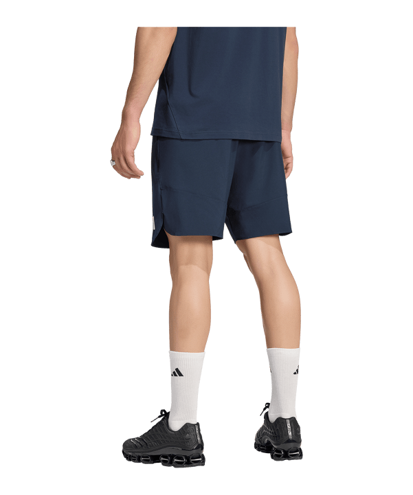 adidas Real Madrid Tiro Travel Pantaloncini Blu - blu