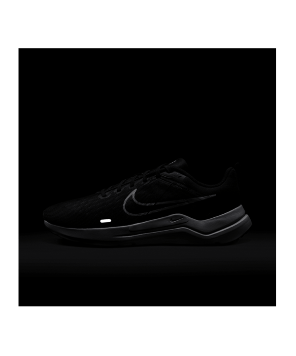 Nike Downshifter 12 Running Schwarz Weiss F001 - schwarz