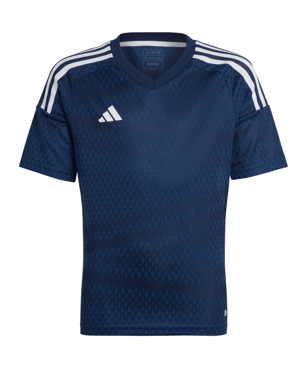 adidas Tiro 23 Trikot Kids Dunkelblau - blau