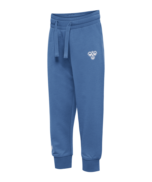 Hummel Mini Reg Logo Hose Kids Blau F7379 - blau