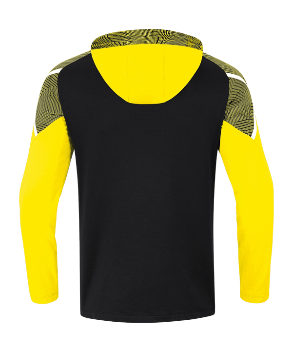 JAKO Performance Hoody Kids Schwarz Gelb F808 - schwarz