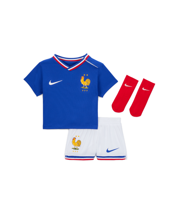 Nike Frankreich Babykit Home EM 2024 Blau F452 - blau