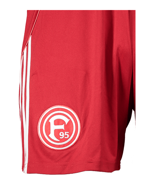 adidas Fortuna Düsseldorf Short Heim 2025/2026 Kids Rot - rot
