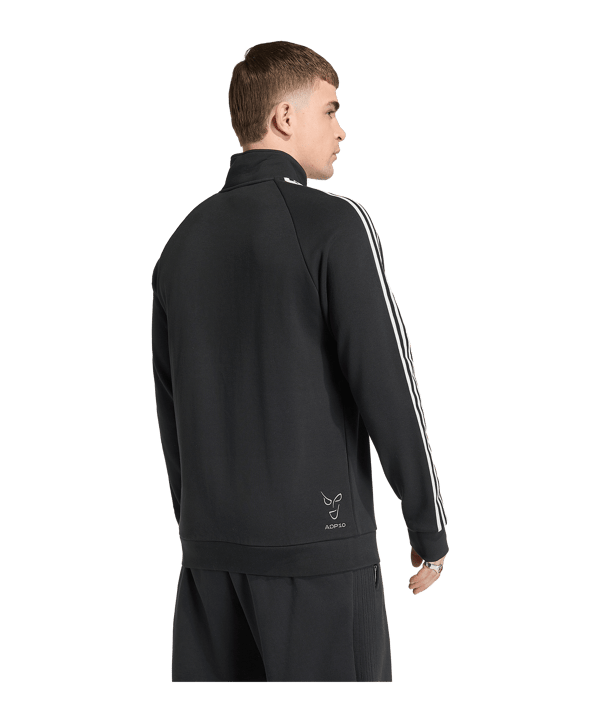 adidas Juventus Turin Originals Half Zip Sweatshirt Schwarz - schwarz