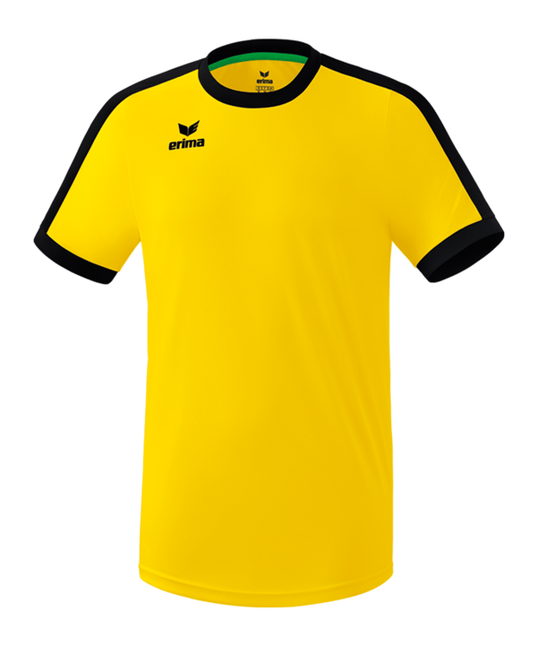 Erima Retro Star Trikot Gelb Schwarz - gelb