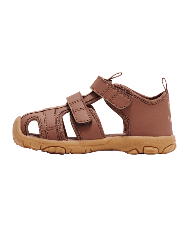 Hummel Sandal Velcro Badelatsche Kids Braun F8199 - braun