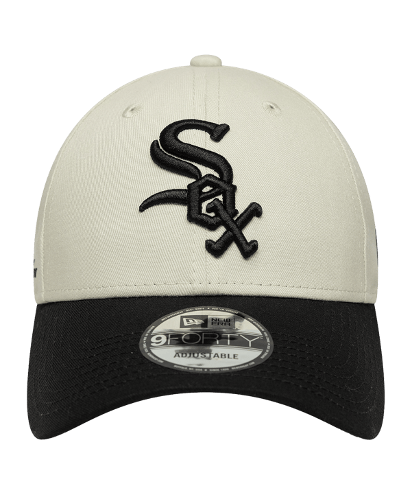 New Era MLB Chicago White Sox Side Script 9Forty Cap Beige - beige