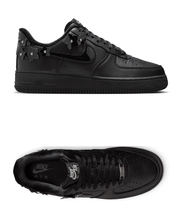 Nike Air Force 1 '07 Dames Zwart K001 - zwart