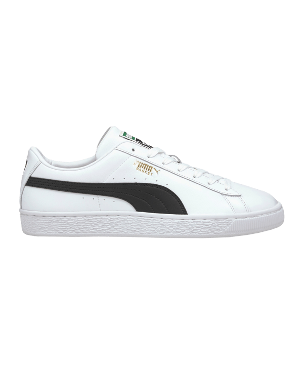 PUMA Basket Classic XXI Weiss Schwarz F02 - weiss