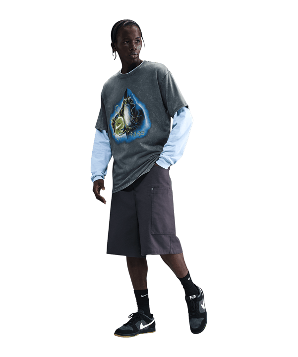 Nike M90 Fantasy T-Shirt Grau F060 - grau