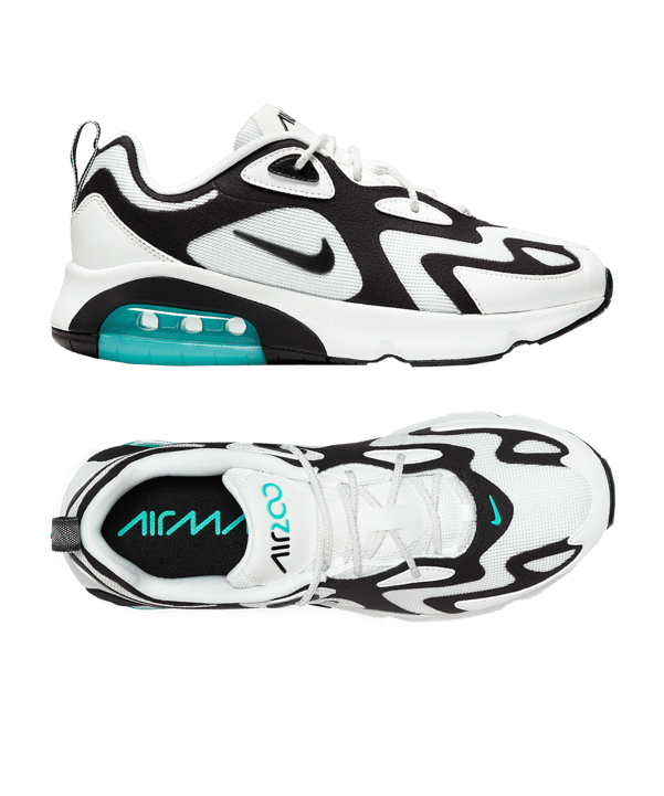 Nike Air Max 200 Sneaker Damen Weiss F105 - weiss