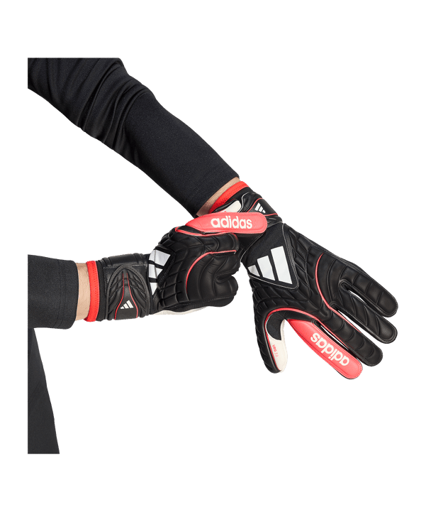 adidas Copa Club League Torwarthandschuhe Schwarz - schwarz