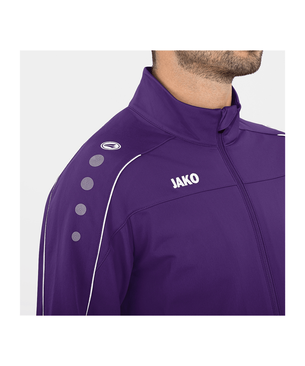 JAKO Classico Giacca da allenamento Viola C10 - lilla