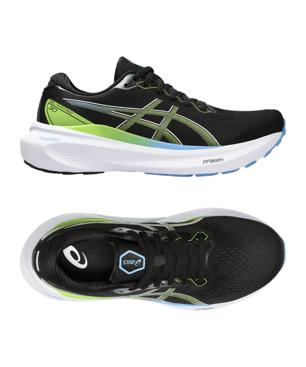 Asics Asics Gel-Kayano 30 zwart groen F005 - zwart