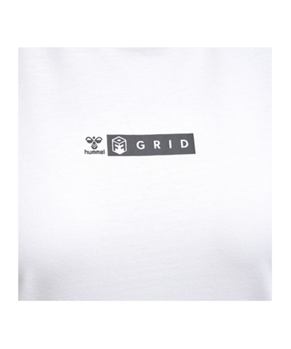 Hummel hmlOFFGRID T-Shirt Damen Weiss Grau F9108 - weiss