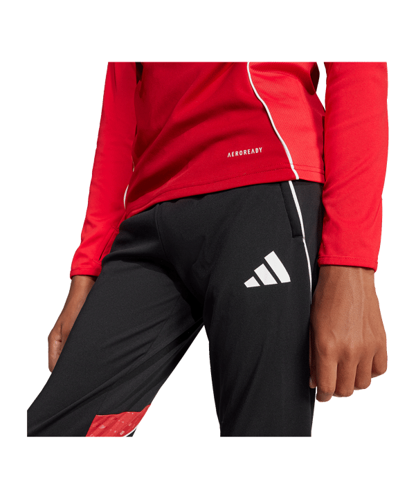 adidas Tiro 25 Competition Trainingshose Kids Schwarz - schwarz