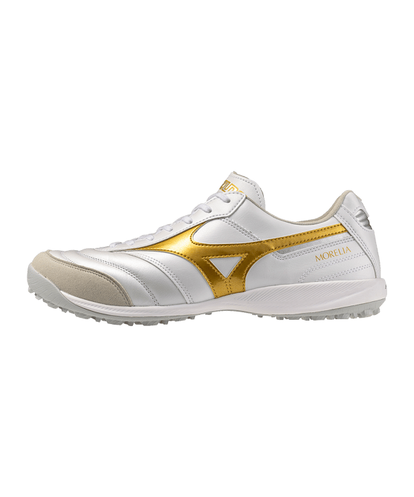 Mizuno Morelia Sala Elite TF Bright Gold Weiß F50 - weiss