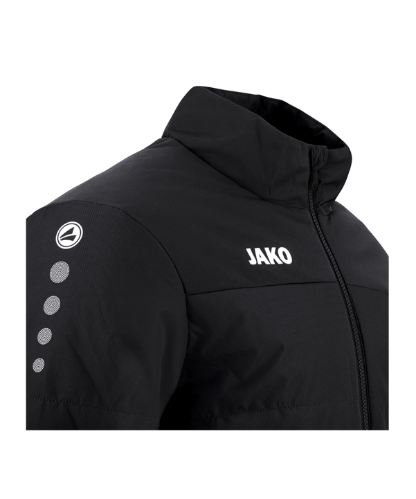 JAKO Team Coachjacke Kids Schwarz F800 - schwarz
